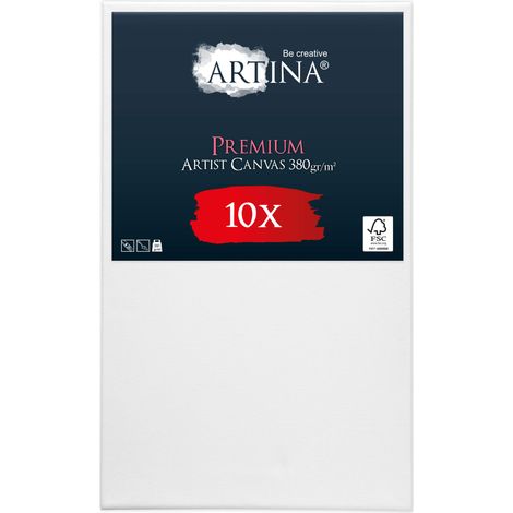 Keilrahmen Leinwand Premium, 70x100cm, 10er Set (1/5)