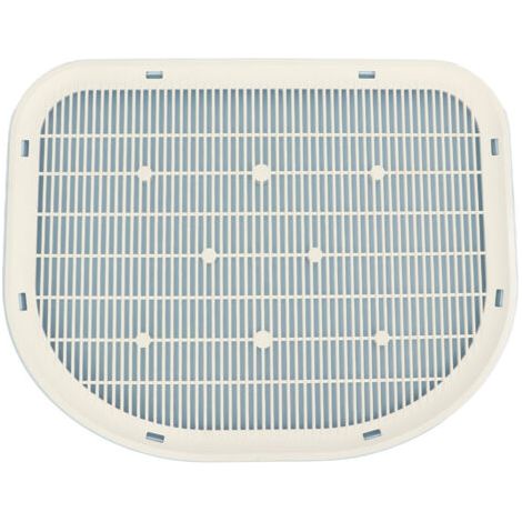 QORVA- Tapis de litière pour chat, Filtration multicouche, réutilisable, anti-déversement, tapis de piégeage de litière pour chaton, fournitures pour animaux de compagnie,bleu (1/5)