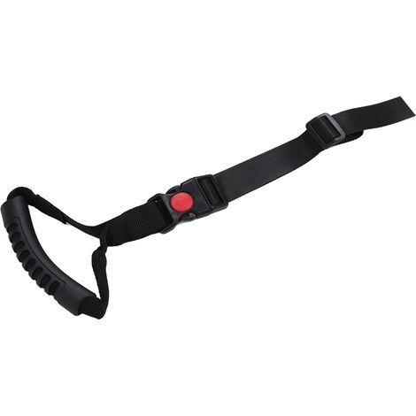 Poignée de maintien de voiture multifonctionnelle, ergonomique, robuste et renforcée, avec sangle de traction pour voiture (1/5)