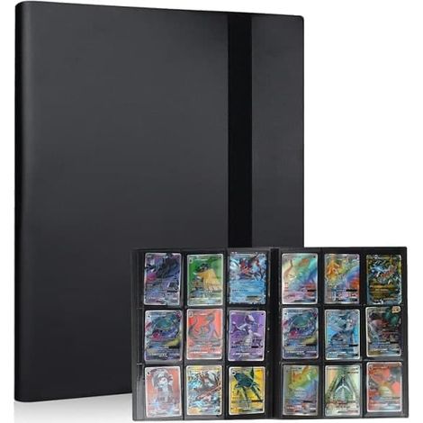 Classeur pour cartes à collectionner, étui pour cartes à collectionner, peut contenir 360 cartes, album pour cartes à collectionner (1/5)