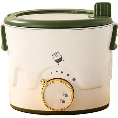 Bouilloire électrique antiadhésive, mini cuiseur à ramen, casserole multifonction pour nouilles, porridge, soupe, œufs, 220V prise AU. (1/5)
