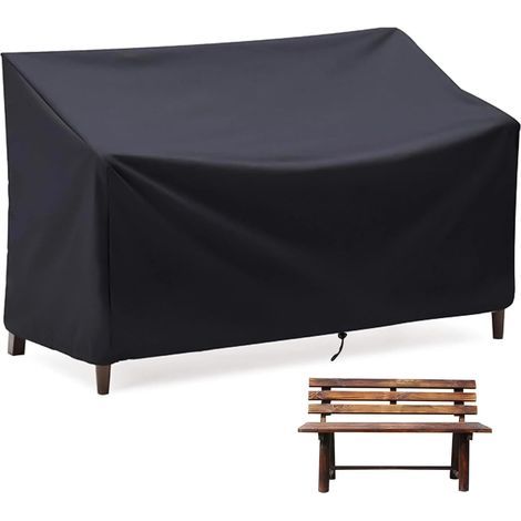 Housse Canapé Extérieur 4 Places – pour Salon Jardin, Balcon, Terrasse – 190x66x89 cm (1/4)
