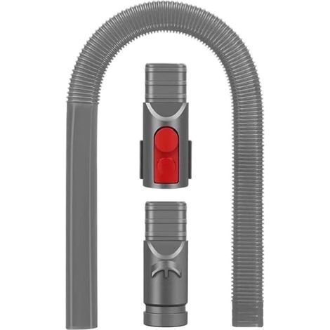 Aspirateur sans fil, suceur plat flexible, kit de nettoyage pour conduit de sèche-linge, fixation pour tuyau, compatible avec Dyson, V6, V7, V8, V10, V11, V12, V15 (1/4)