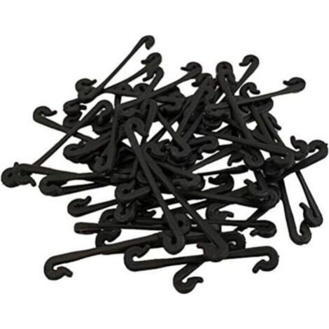 Lot de 50 tuteurs à vigne de 6 cm, tuteurs fixes pour vigne, attaches pour plantes de jardin, liens pour vignes et raisins (1/4)