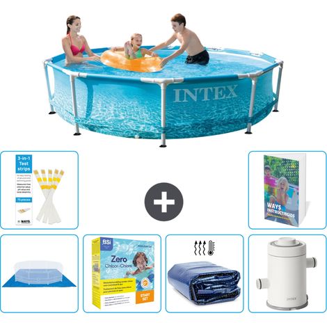 Frame Pool Rund - 305x76 cm - 7-teilig S71