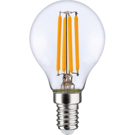 LightMe LM85337 LED EEK E (A - G) E14 Glühlampenform 6.5 W = 60 W Warmweiß (Ø x L) 45 mm x 78 mm Fil