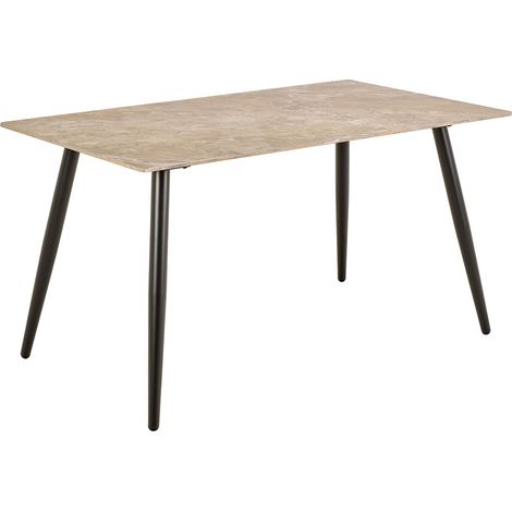 Wicklow Esstisch 80x140cm Braun.