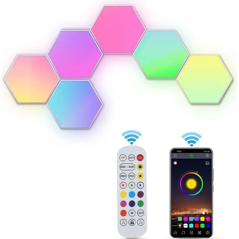 Applique murale LED avec télécommande, idéale pour une chambre, un couloir, un escalier, un salon ou une salle de bain.-AquaForge (1/5)