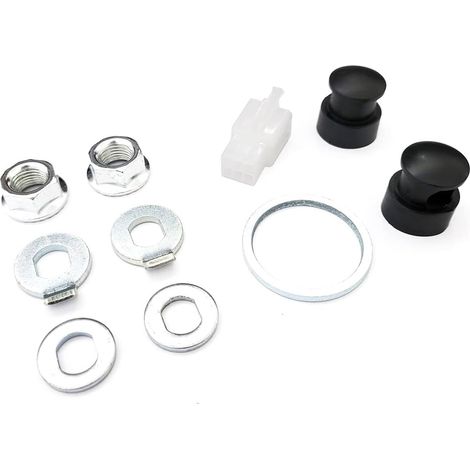 Kit d'écrous de Moteur de moyeu de vélo électrique Écrous de Blocage de Roue de vélo électrique Boulon d'axe de Moteur Vis M12 (1/5)