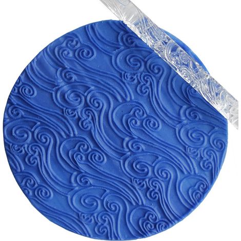 Rouleau à pâtisserie en acrylique de haute qualité, rouleau à pâtisserie pour fondant et pâte à modeler, 28 (1/5)