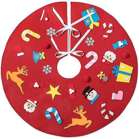 1 jupe de sapin de Noël à faire soi-même (1/3)