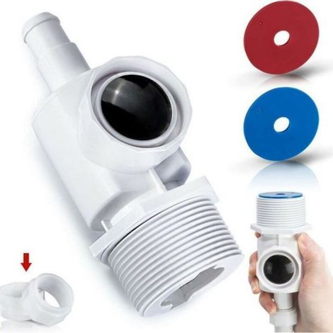 Connecteur UWF nettoyeur - Compatible Polaris 180 280 380 Inclut 4 épurateurs tuyau - Entretien piscine (1/4)