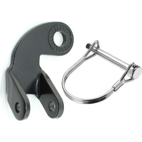 Attache Remorque Velo, 2 Pièces Attelage Remorque Velo, Attelage Velo, d'Attelage de Remorque de Vélo, pour Remorque Velo Enfants, Remorque Velo Chien, Remorque Velo Cargo (1/5)