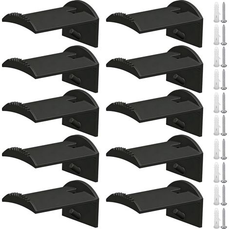 Support à Chapeaux Organisateur de Stockage et Portant pour Casquettes - Range-Chapeaux Mural,Pour Chambre Porte Placard Camping-Car Entrée Garage Porte D'Entrée Couloir (1/5)