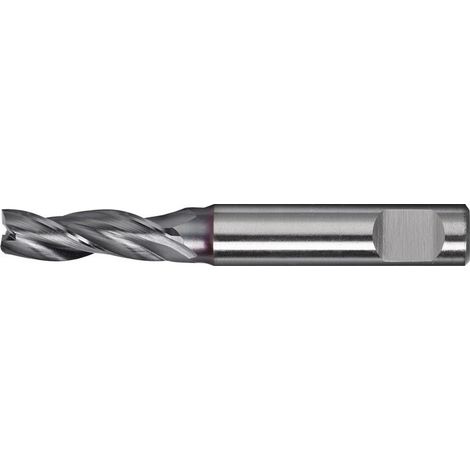 Mini fresa per scanalature D.6mm HSS-Co8 TiCN Weldon Z.3 lungo PROMAT