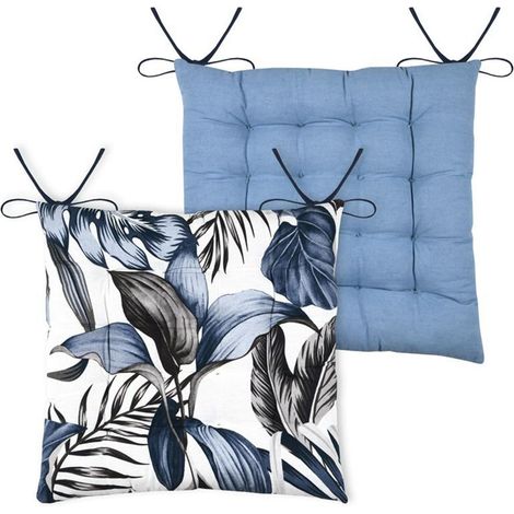 Stof Galette Paraiso38x38cmbleu - Stof (1/3)