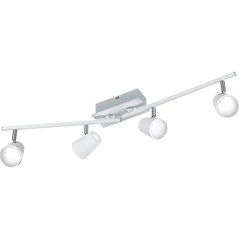 Faretto da Interno a LED in Metallo Bianco Opaco