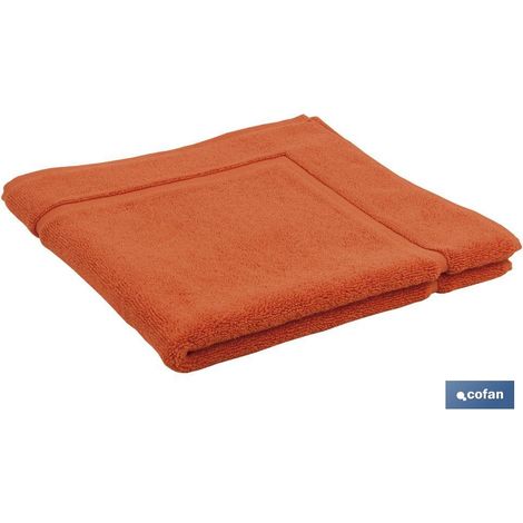 Alfombra Baño Orange Gr.1000 Modelo Amanecer 60x60cm (1/2)