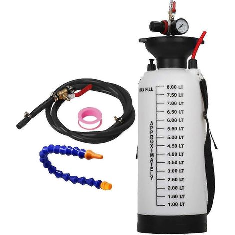 8-Liter-Druckluftpumpe für Automatikgetriebeöl, ATF-Einfüllbehälter, Getriebeöl-Ablasspumpe, Ölabsaugpumpe ohne Adapter