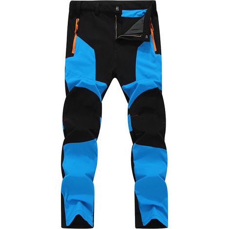 Pantalon de travail à renforts gris-noir - Taille : 4XL, bleu foncé - Pantalon de jardinage RW