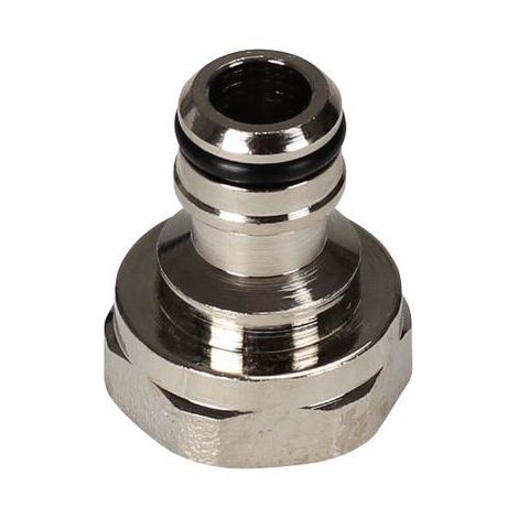 Adaptateur femelle métal gros débit pour raccord rapide 20/27