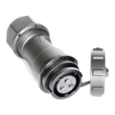 Connecteur circulaire RS PRO, Standard 3 contacts, Montage sur câble, raccordement A souder ( Prix pour 1 )