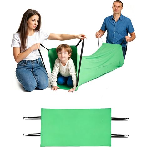 Tunnel sensoriel pour enfants - Compression sensorielle dans un tube en lycra extensible pour calmer, jouer et motricité (1/5)