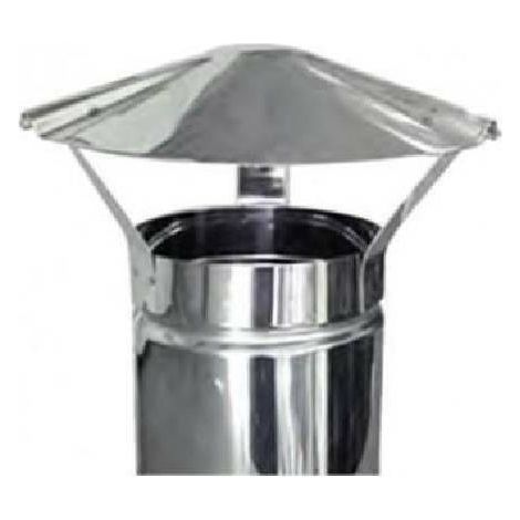 FUMAIOLO FISSO TIPO CINESINO IN ACCIAIO INOX DA MM.220