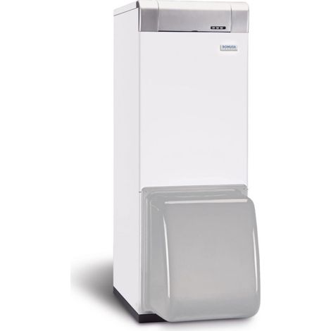 Domusa – Chaudière fioul à basse température 30kW – TMNF000039 – Haut rendement avec ballon inox – Classe énergétique B – Conforme ErP (1/2)