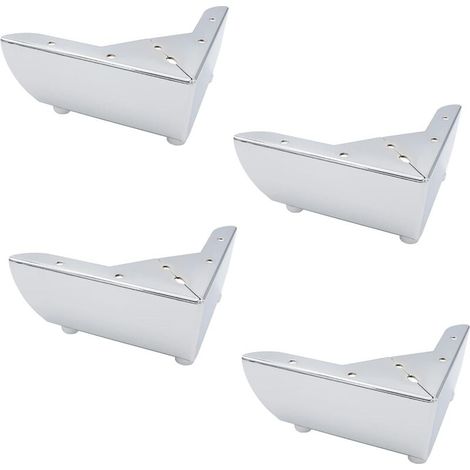 Pieds De Meuble - 55 Mm - Pour Meubles De Cuisine Et Tables Basses - Réglables En Hauteur - Charge Max 200 Kg - Lot De 4 (1/5)