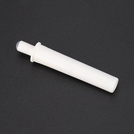 Lot de 10 butées de porte silencieuses pour placard, tiroir ou penderie, blanches (1/5)