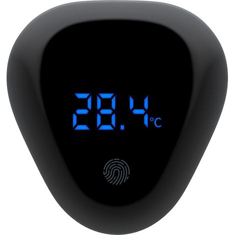 Thermomètre numérique pour aquarium, affichage LED, sans fil, pour terrarium à amphibiens.