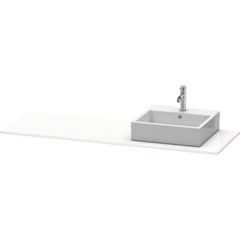 Consola Duravit XSquare, 1 hueco a la derecha, 1600x16x550mm, (1/3)