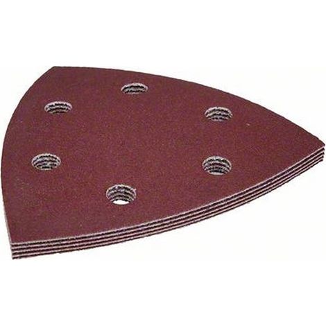 Carta abrasiva Bosch F460 Marrone 93x93 mm Confezione 5