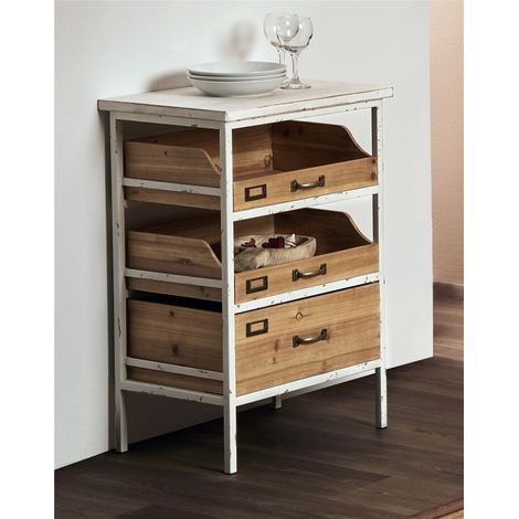 Macao 3C Sideboard. 73 cm 50x35x73 cm