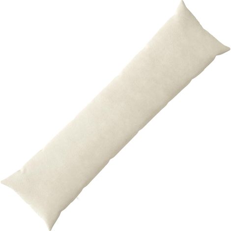 Kissenbezug HEERLEN Creme 40 x 145 cm Mikrofaser Fleece vidaXL (1/5)