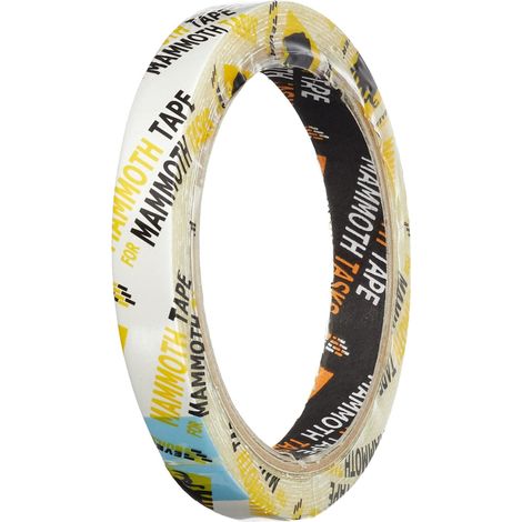 Everbuild Mammoth PowerGrip Double-Sided Mounting Tape – Extra Strong 12mm x 2.5m