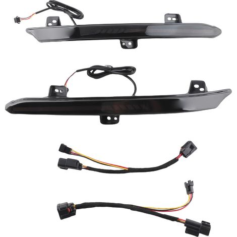 Paar LED-Rückleuchten (links und rechts): gelb, weiß, rot, 12 V, Bremslicht (1/5)