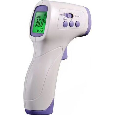 Adult Forehead Thermometer, Forehead Medical Thermometer with LCD Display, Non-Contact Thermometer for Baby Child Adult Infrared Thermometer with Fever Alert 99 Recorded Data tAHjfI1TQW