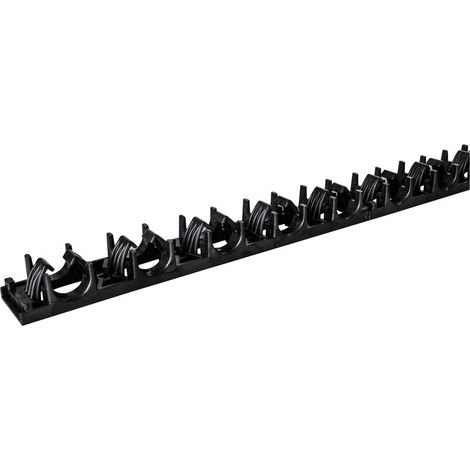 Heizrohr Halterung Wand Klemmschiene für 14 - 17 mm Rohre Fußbodenheizung 10 Meter/m²