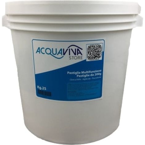 Cloro Multifunzione per piscina confezione da 25Kg