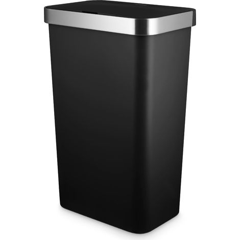 Tower Rectangular ABS Sensor Bin, 50L, Black T838028BLK