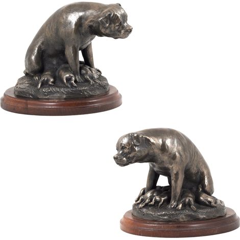 Rottweiler II - statuetta per cani, figurina da ufficio, trofeo per esposizioni canine di Art-Dog (1/5)