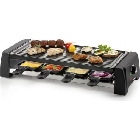 Appareil a Raclette DOMO DO9189G 8 personnes - Noir (1/4)