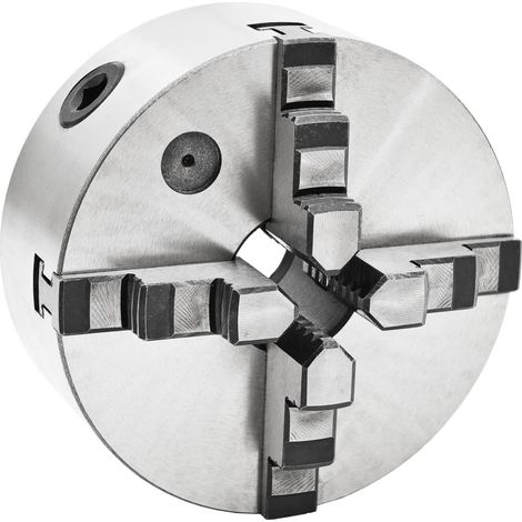 FIMEI Mandrin de tour auto-centrant à 4 mâchoires 160 mm Acier (1/5)