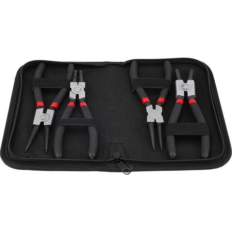 Outil pour barres de circlips (4 pièces, 7 pouces, coudées, droites, internes et externes)-AquaForge (1/5)