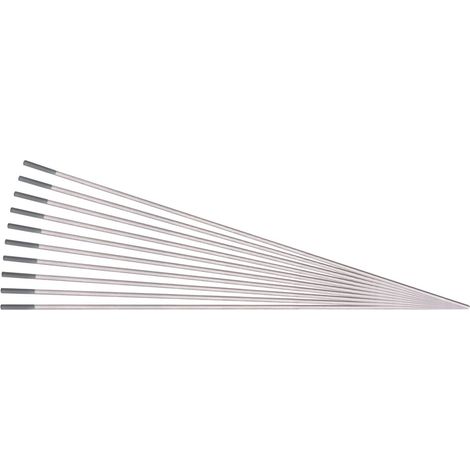Draper Ceriated Tungsten Electrodes, 1.6mm x 150mm, Pack of 10 (1/5)