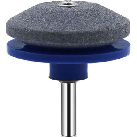 Meule d'affûtage universelle pour perceuse électrique et perceuse manuelle, tige de 6,35 mm (1/4 pouce), compatible avec les tondeuses à gazon et les perceuses à main. (1/5)