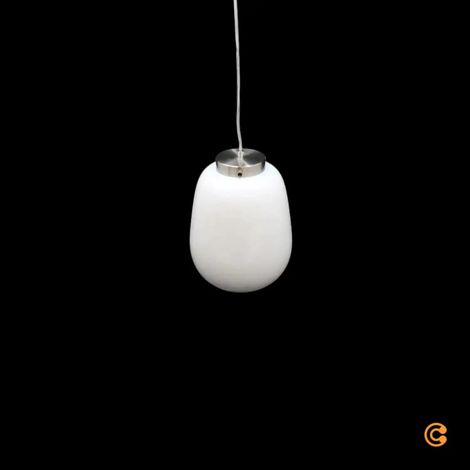[NEUWERTIG] B-Ware Lucande Stehleuchte Standlampe Tessi Beleuchtung Weiss Silber Minimalistisch