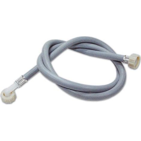 Tubo Carico per Lavatrice Cm 150 in gomma colore Grigio
